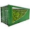 Almacén de Plantación Móvil, Fábrica de Plantas, Versión Doble para Cultivo de Champiñones e Hidropónico, Temperatura y Humedad Constantes, Producción Totalmente Automática Durante Todo el Año