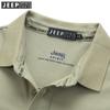 Precio Controlado Manga Larga para Hombre Primavera y Otoño Nuevo Negocios Casual Holgado Camiseta Polo Modal Top PS5023