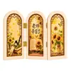 Regalo de Lujo para el Día del Maestro: Decoración de Pantalla de Escritorio Estilo Vintage, Kit de Materiales para Manualidades DIY para Niños, Regalo para Maestros