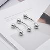 Joyería Piercing Acero Inoxidable Uñas para Ceja Uñas para Labio Europeo y Americano Amazon Más Vendido Acero Titanio Electrochapado al Vacío Uñas para Oreja Uñas para Nariz