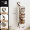 Caja de Almacenamiento de Cebolla, Jengibre y Ajo, Estante de Almacenamiento Giratorio con Ventosa para Cocina, Organizador de Almacenamiento Montado en la Pared, Cesta de Almacenamiento sin Perforaciones