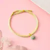 Pulsera del Festival del Bote del Dragón Modelo Nuevo 2026, Pulsera Tejida a Mano de Hilo de Cinco Colores para Bebé Zongzi, Pulsera Pequeña de Zongzi con Hilo de Cinco Colores