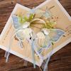 Diadema de hada mariposa para niños, tocado de rendimiento, bolsa de material artesanal, cinta de mariposa, accesorios para vestido de princesa Mori