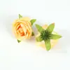 Cabezas de Flores de Rosa de Seda Materiales para Manualidades Materiales Hechos a Mano Accesorios para el Cabello Decoraciones de Boda Flores Artificiales Accesorios de Tela Venta al por Mayor