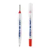 Marcador Ponta Dupla Longa para Furos Profundos, Metal, Banheiro, Marcenaria, Marcação de Azulejo, Parafuso Furo Profundo 20mm Caneta Marcadora