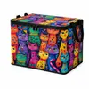 Caja de Almacenamiento Plegable Creativa Transfronteriza con Gran Capacidad y Tapa, Organizador Portátil para Juguetes y Ropa, Personalizable