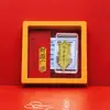 Pegatina Dorada para Teléfono Princesa Por Favor Hazte Rica Ten Dinero para Gastar Calabaza Caja de Regalo Set Pegatina Pura de Oro para Teléfono Tráfico Conducción Pequeño Regalo Venta al por Mayor