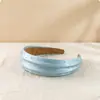 Diadema retro de corona alta estilo coreano para mujer, accesorio para la cabeza de lunares, diadema de satén de verano para aumentar la altura, accesorio para el cabello versátil y moderno al por mayor