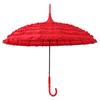 Guarda-sol Estilo Japonês Guarda-chuva Lolita Guarda-chuva de Proteção Solar Guarda-chuva Lolita Renda Renda Guarda-chuva de Princesa Guarda-chuva Grande para Sol