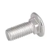 Cabeza pequeña [m4m5m6m8m10] tornillo de carruaje de acero inoxidable 304 cabeza media redonda cuello cuadrado tornillo de máquina perno cuadrado