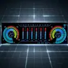 Pantalla LCD Profesional para Coche Interfaz de Depuración Pantalla de Espectro Ecualizador de Rango Completo Monitorización de Nivel