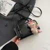 Bolso Trendy de Moda para Mujer 2024 Invierno Nueva Versión Coreana Ins Trendy Simple Versátil Bolso Cuadrado Pequeño Bolso de Hombro