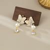Estilo Vacacional Pendientes Dulces de Borla de Mariposa Femeninos Corazón Temperamento Gentil Pendientes de Moda Clip para la Oreja Plato de Incienso Repelente de Mosquitos Sin Agujeros en las Orejas
