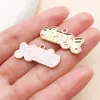 Pingente de Liga Metálica com Gotejamento Rosa de Disco de Música Fonógrafo Fita de Partitura Musical Pingente de Liga Metálica Pulseira DIY Chaveiro Acessórios de Joia