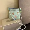 Bolsa de lona de manzana dulce y linda para niñas, nuevo modelo de verano 2026, alto atractivo estético, moderna, casual, bandolera de gran capacidad