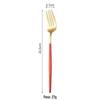 Talheres de aço inoxidável faca garfo colher Portugal quatro peças principais faca de bife garfo colher Amazon transfronteiriço conjunto de talheres para comida ocidental