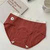 Grande Promoção N9208 Casual Estilo Esportivo Menina Classe A Algodão de Bebê Roupa Íntima Feminina Calça Longa 7A Antibacteriana Parte de Baixo com Fundo Estendido