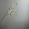 Flor Artificial de Spirea Nórdica Flor Falsa Plantas Verdes Frescas Adorno de Flor Falsa Decoración para Hogar Sala de Estar Mesa de Comedor Mueble de TV
