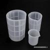 Deyi Yangyang Tecnología de Caucho y Plástico DIY Pegamento Cristal Molde de Silicona Vaso Medidor Sin Lavado 750ml con Escala Producción
