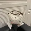 Bolso Artístico Fresco Estilo Coreano de Moda al por Mayor para Mujer, Bolso Pequeño Nuevo Cruzado de Almacenamiento a Cuadros Otoño e Invierno