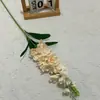 Híacinth Roxo Violeta Artificial Alto Haste Única Delfínio Decoração de Casa Flores Artificiais Casamento Casa Decoração Suave Arranjo de Flores Ornamento
