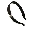 Faixa de Cabelo de Cetim de Luxo Headband Feminina Para Lavar o Rosto Grampo Simples Novo Acessório de Cabelo Coreano Adorno de Cabeça Joia