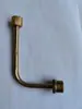 Tubo amortiguador de manómetro, curva amortiguadora, curva de manómetro para panel de instrumentos, tubo para panel de instrumentos, tubo condensador