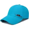 Chapéu Estilo Coreano Masculino de Secagem Rápida para Esportes ao Ar Livre Boné de Baseball Aba Respirável de Verão Proteção Solar Chapéu de Pesca Chapéu de Rede