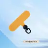 Pingente clássico fixo personalizado para celular clipe espaçador transparente resistente para celular adesivo de cordão anti-perda para celular