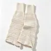 Aquecedores de perna grossos, quentes e de pelúcia para outono e inverno para mulheres, com lantejoulas e um efeito brilhante, meias de cano longo com acabamento texturizado, versáteis e fáceis de combinar.