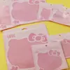 Sacos Auto-Selantes Kt Cat, Sacos de Embalagem para Joias e Cosméticos, Sacos de Selagem Plástica, Sacos de Embalagem para Nail Art