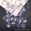 Pétalas de ágata, pétalas de flor de peônia de ágata roxa natural, acessório de flor para grampo de cabelo de estilo antigo DIY, acessório de flor para grampo de cabelo de jade