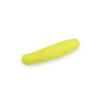 Isca de batata macia de 3 cm, preta, para robalo, submersível, de afundamento lento, para peixe mandarim, isca macia tipo minhoca com sal, pacote com várias unidades.