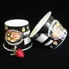 Cubo Desechable de Doble Capa para Fideos Instantáneos de 998 ml Personalizado de Fábrica con Patrón Imprimible Cubo de Papel para Fideos Picantes y Ácidos con Película Selladora