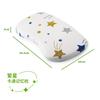 Almohada para Bebé Verano Fresca Transpirable Absorbente de Sudor Algodón Almohada de Memoria Almohada Transpirable para Bebé Almohada Universal de Dibujos Animados para Bebé para Todas las Estaciones