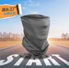 Protetor solar de malha touca cachecol capuz máscara de seda gelada lenço mágico para ciclismo proteção facial externa lenço triangular de pesca respirável
