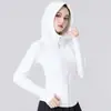 Chaqueta Gruesa para Correr y Yoga al Aire Libre para Mujer, Nueva Colección Primavera y Otoño 2026, Cierre Completo, Adelgazante, Alta Elasticidad, Top de Fitness