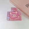 Serie de dibujos animados lindo clip rosa conejo perro horquilla dulce niños tiburón clip recogido agarre para el cabello accesorios para el cabello femenino
