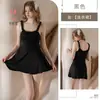 Vestido Estilo Sexy y Suave Kameixue, Diseño Sencillo y Lindo, Corte Ajustado, Camisón de Puro Deseo 2306