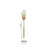 Vajilla de acero inoxidable portugués mate transfronterizo de Amazon, cuchillo, tenedor, cuchara, cuchara de postre, tenedor, 24 piezas