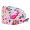 Gorra de Trabajo Transpirable de Algodón Puro, Gorro Médico tipo Cúpula, Gorro Quirúrgico, Gorra sin Visera, Turbante
