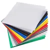Plástico Pp Tablero Hueco Antiestático Plástico Corrugado Rojo Amarillo Azul Verde Morado Naranja Negro Blanco Gris Rosa