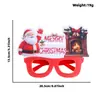 Gafas Navideñas de Dibujos Animados 2027 Reno Papá Noel Gafas de Regalo Montura Decoración Navideña Muñeco de Nieve Hombre de Jengibre Montura de Gafas