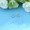 Pendientes de Candado Ruyi Changming Tendencia de Moda para Mujer Pendientes Antiguos Joyería Pequeña y Fresca Pendientes Sencillos Pequeños de Piedra Ojo de Gato
