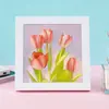 Mona Lisa Bordado a Punto de Cruz Enmarcado Pintura Infantil Kit de Materiales DIY Decoración de Mesa Kit para Principiantes