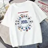 Camiseta moderna de manga corta para mujer, camiseta unisex a la moda, camiseta blanca de verano estilo Hong Kong japonesa, top versátil de manga corta 2026