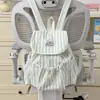 Moda Nova Primavera 2026 Listrado Estudante Alta Qualidade Leve Versátil Simples Viagem Bolsa de Mão Ombro Único/Duplo Bolsa Transversal