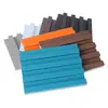 Tarjeta de Color de Panel de Rejilla 160 Paneles de Pared Cóncavos-Convexos Pared de Fondo de TV Paneles de la Gran Muralla Techo Ecológico Decoración y Materiales de Decoración