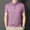 2026 Verano Nueva Camisa Polo para Hombre Manga Corta Cuello Campana Diaria para Viajar Casual Versátil Camiseta para Hombre Venta al por Mayor
