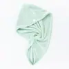 Gorro de Ducha de Terciopelo Coral Grueso Plegado de Amazon para Secar el Cabello, Toalla de Secado Fácil, Turbante, Gorro Secante Absorbente